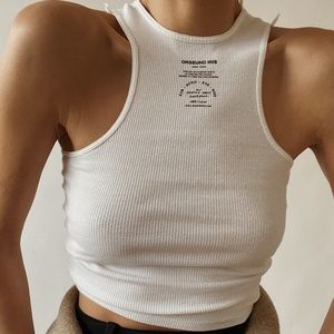 ORSEUND IRIS White Tank Top - Size M-L